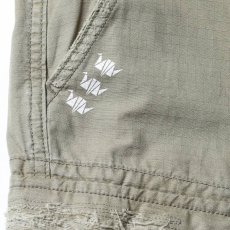 画像3: Liberaiders  REPAIRED RIP STOP PANTS (OLIVE) (3)