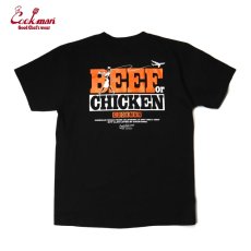 画像2: COOKMAN  Tシャツ Beef or Chicken (Black) (2)
