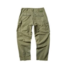 画像2: Liberaiders  REPAIRED RIP STOP PANTS (OLIVE) (2)