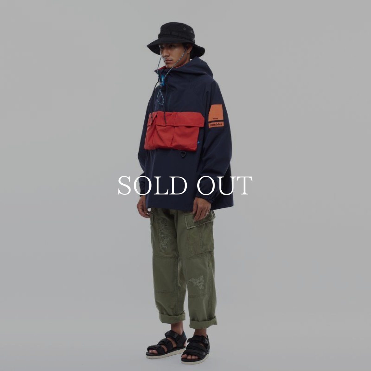 画像17: Liberaiders  REPAIRED RIP STOP PANTS (OLIVE) (17)