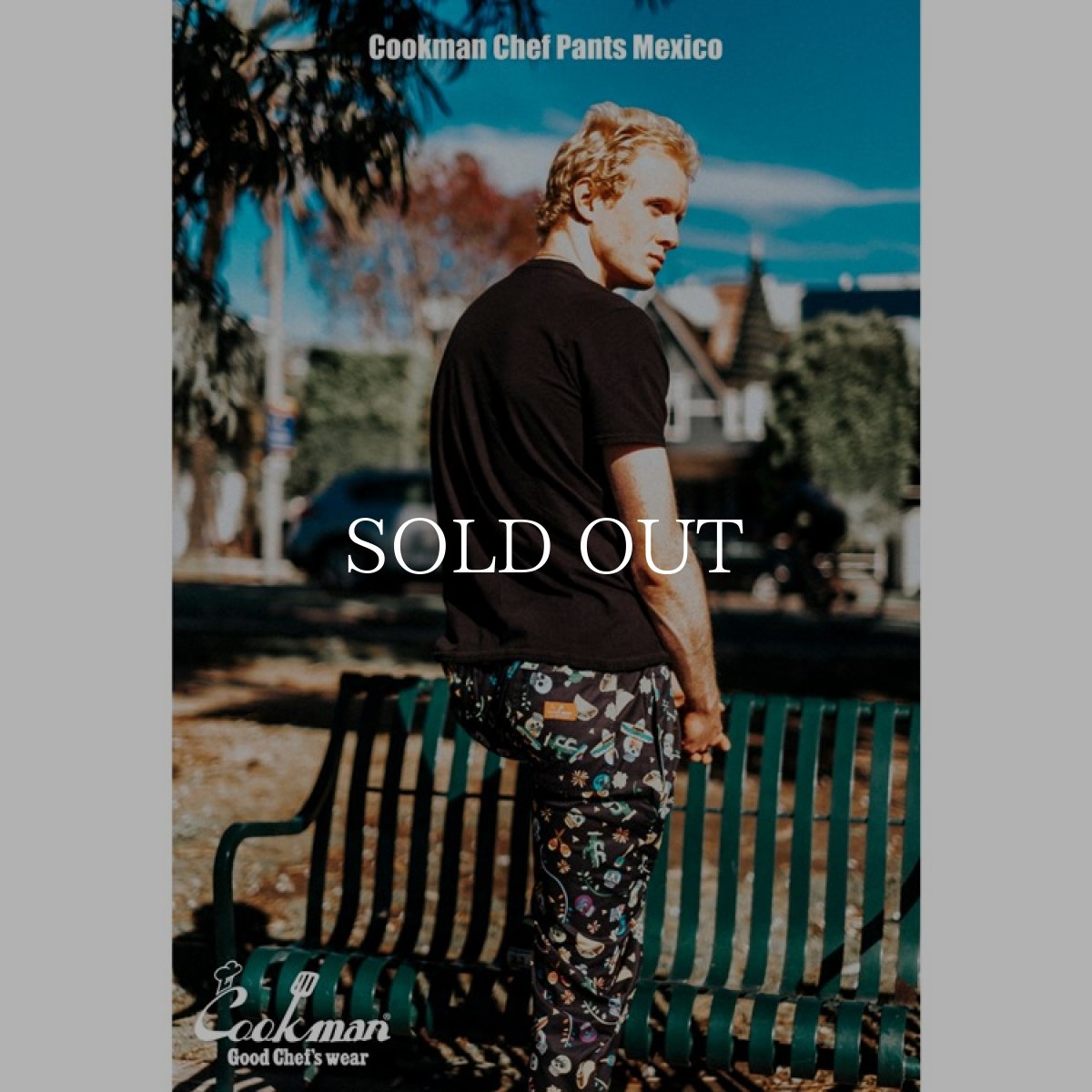 画像12: COOKMAN  シェフパンツ Chef Pants Mexico (Black) (12)