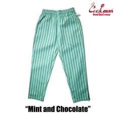 画像3: COOKMAN  シェフパンツ Chef Pants Mint and Chocolate (Pale Blue) (3)
