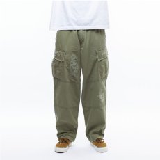 画像8: Liberaiders  REPAIRED RIP STOP PANTS (OLIVE) (8)