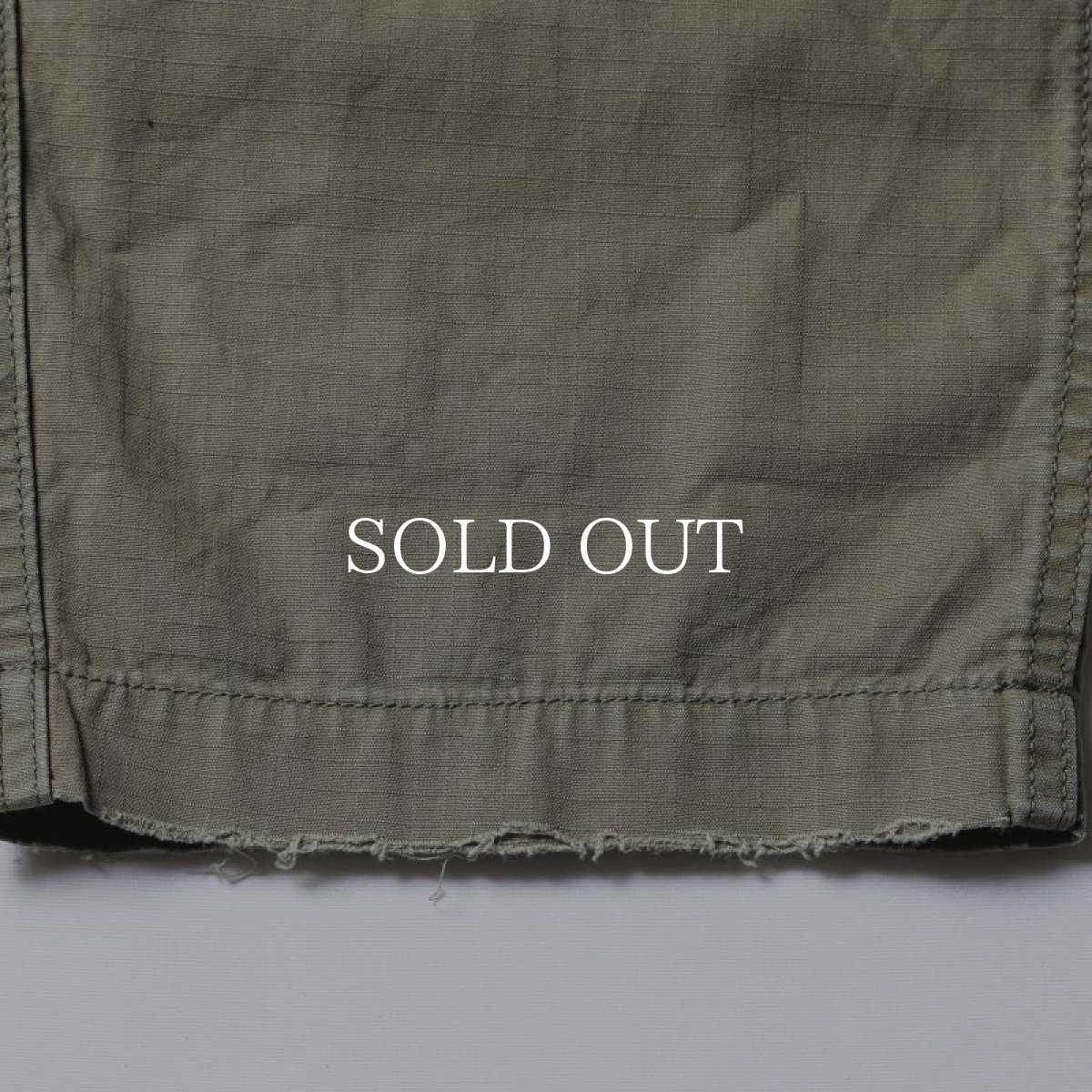 画像5: Liberaiders  REPAIRED RIP STOP PANTS (OLIVE) (5)