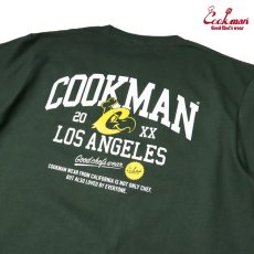 画像5: COOKMAN  Tシャツ College Logo (Green) (5)