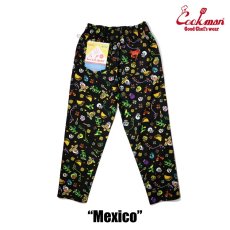 画像4: COOKMAN  シェフパンツ Chef Pants Mexico (Black) (4)