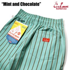 画像7: COOKMAN  シェフパンツ Chef Pants Mint and Chocolate (Pale Blue) (7)