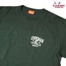 画像4: COOKMAN  Tシャツ College Logo (Green) (4)