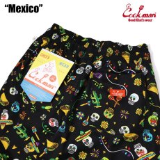 画像6: COOKMAN  シェフパンツ Chef Pants Mexico (Black) (6)