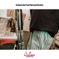 画像13: COOKMAN  シェフパンツ Chef Pants Mint and Chocolate (Pale Blue) (13)
