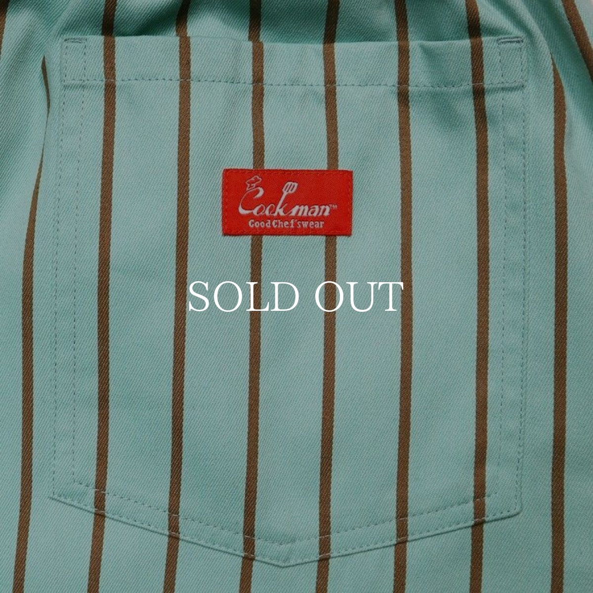画像8: COOKMAN  シェフパンツ Chef Pants Mint and Chocolate (Pale Blue) (8)