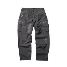 画像1: Liberaiders  REPAIRED RIP STOP PANTS (BLACK) (1)