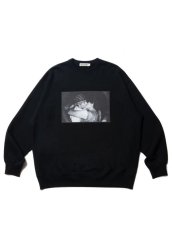 画像1: COOTIE   Print Crewneck Sweatshirt-4 (Black) (1)
