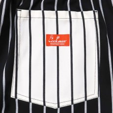 画像7: COOKMAN  シェフパンツ Chef Pants Short Crazy Pattern Stripe Black/White (Multi) (7)