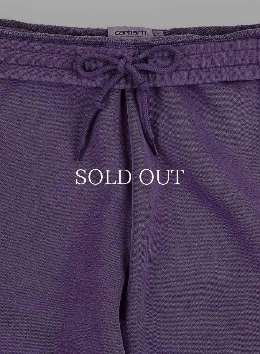 画像3: CARHARTT WIP  NELSON SWEAT SHORT (Razzmic) (3)