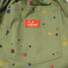 画像7: COOKMAN  シェフパンツ Chef Pants Short Sauce Splash Olive (Olive Green) (7)