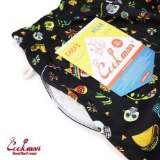 画像7: COOKMAN  シェフパンツ Chef Pants Short Mexico (Black) (7)