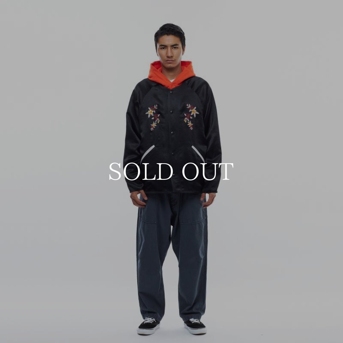 画像13: Liberaiders  GARMENTDYED HERRINGBONE PANTS (CHARCOAL) (13)