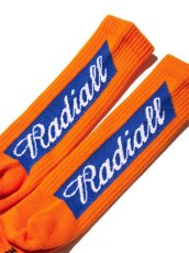 画像2: RADIALL  FLAGS 1PAC SOX LONG (Orange) (2)