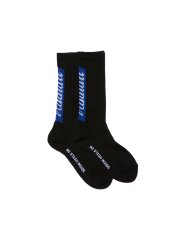 画像1: RADIALL  FLAGS 1PAC SOX LONG (Black) (1)