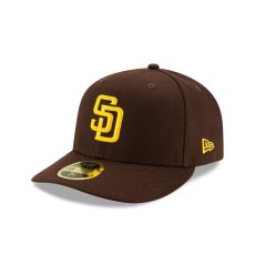 画像1: NEW ERA  LP 59FIFTY MLBオンフィールド サンディエゴ・パドレス ゲーム (バーントウッド) (1)