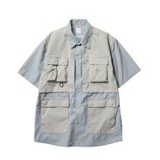 画像1: Liberaiders  LR UTILITY S/S SHIRT (GRAY) (1)