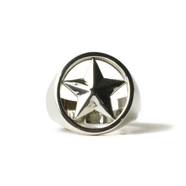 STANDARD CALIFORNIA SD Made in USA Star Ring (Silver