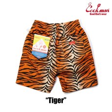 画像3: COOKMAN  シェフパンツ Chef Pants Short Tiger (Orange) (3)