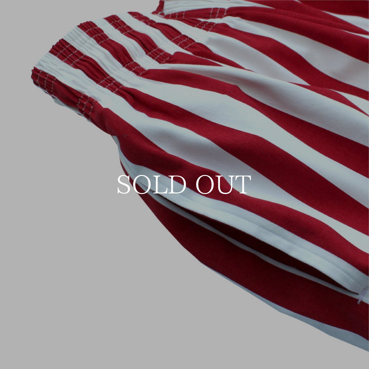 画像9: COOKMAN  シェフパンツ Chef Pants Wide Stripe Red (Red) (9)