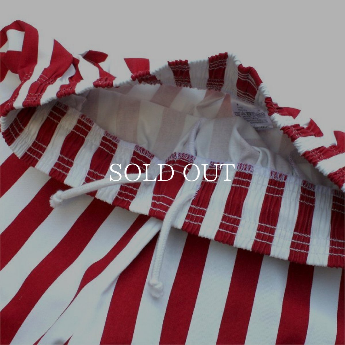 画像7: COOKMAN  シェフパンツ Chef Pants Wide Stripe Red (Red) (7)