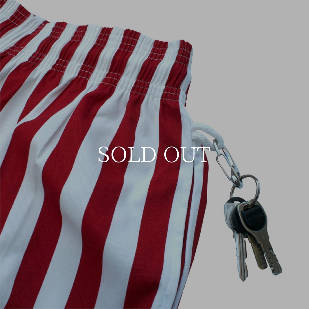 画像8: COOKMAN  シェフパンツ Chef Pants Wide Stripe Red (Red) (8)