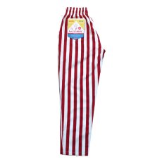 画像2: COOKMAN  シェフパンツ Chef Pants Wide Stripe Red (Red) (2)