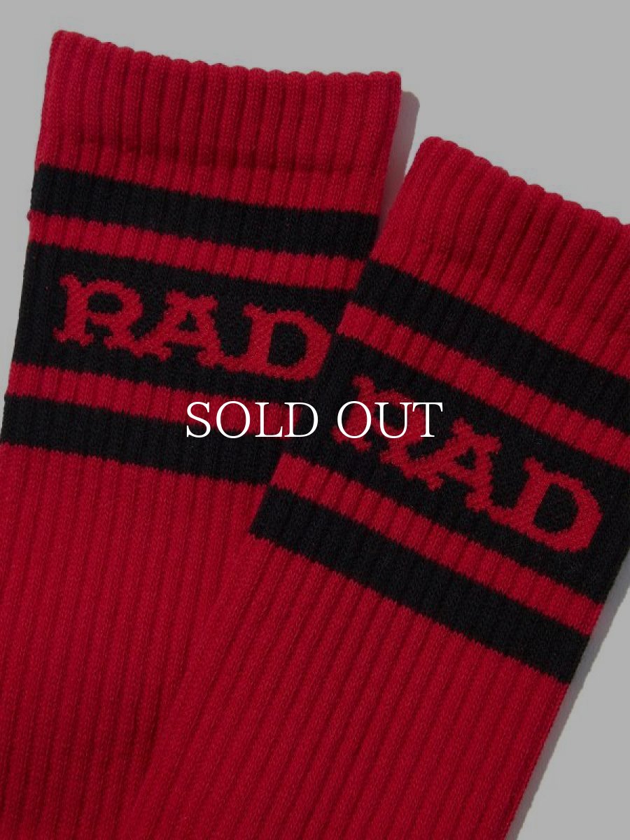 画像2: RADIALL  HIGH KICK - 2PAC SOX LONG (Red) (2)