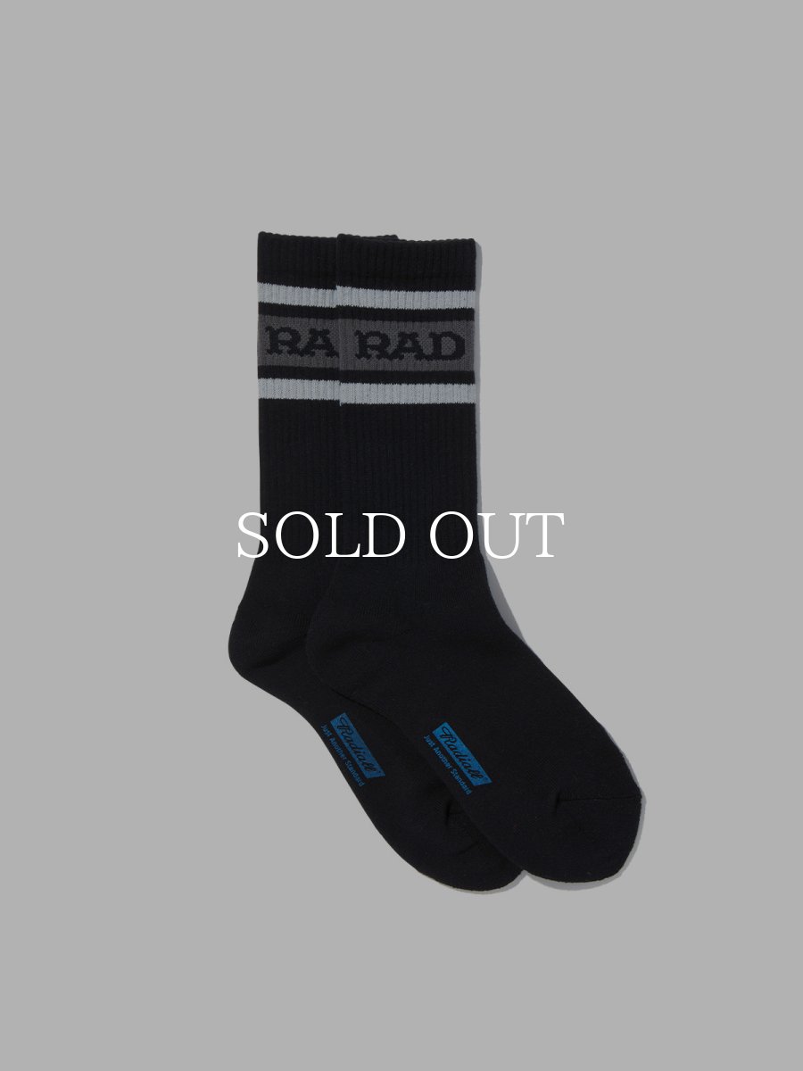 画像1: RADIALL  HIGH KICK - 2PAC SOX LONG (Black) (1)