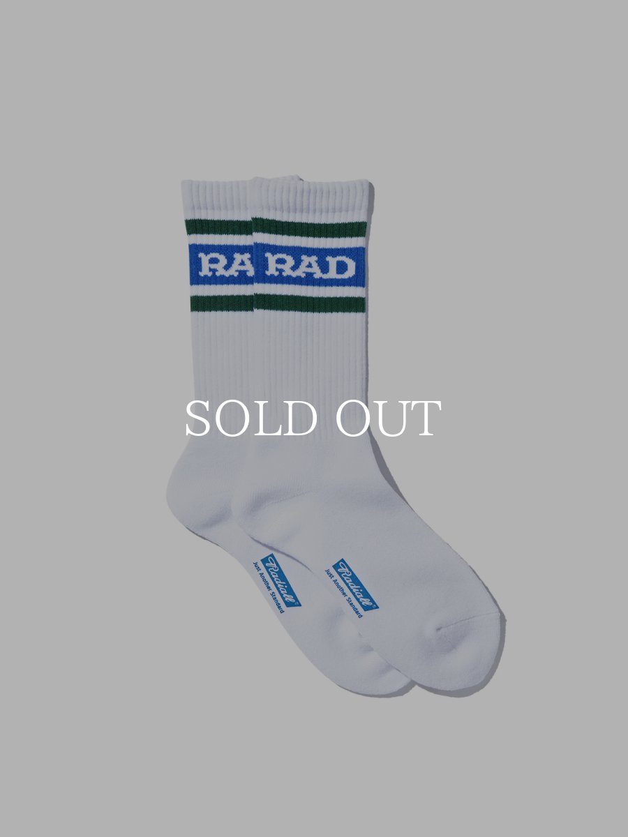 画像1: RADIALL  HIGH KICK - 2PAC SOX LONG (White) (1)