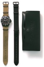 画像1: VAGUE WATCH CO.  BLK SUB (Olive / Black) (1)