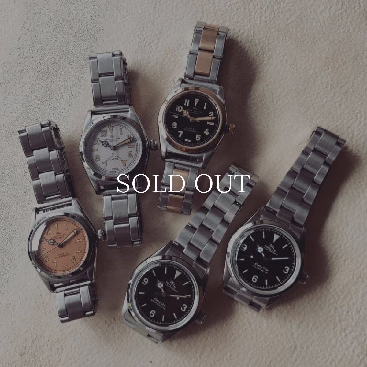 画像3: VAGUE WATCH CO.  Every-One (Black) (3)