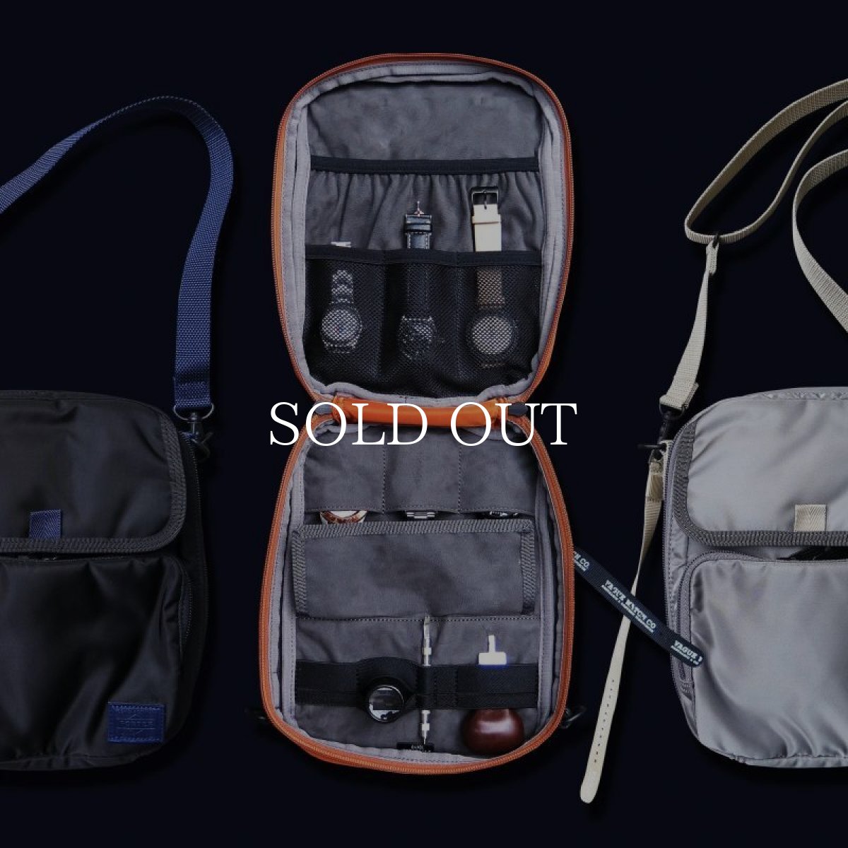 画像2: VAGUE WATCH CO.  PORTER Watchman Shoulders (Black) (2)