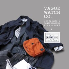 画像3: VAGUE WATCH CO.  PORTER Watchman Shoulders (Orange) (3)