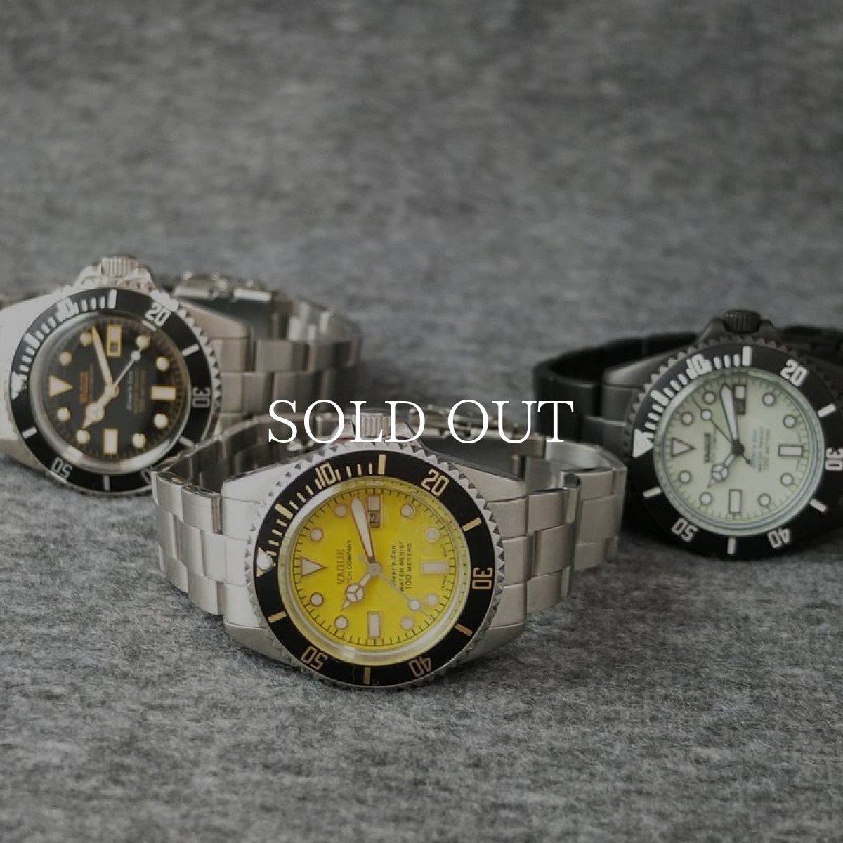 画像2: VAGUE WATCH CO.  Diver's Son (Black) (2)