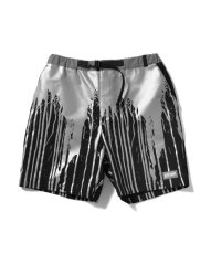 画像1: LFYT  LFYT × KRINK REFLECTOR DRIPPING SHORTS  (BLACK) (1)