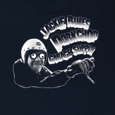 画像4: PORKCHOP GARAGE SUPPLY  JACKIE RULES TEE (NAVY) (4)