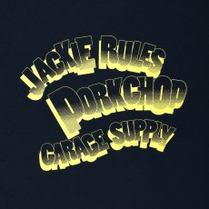 画像3: PORKCHOP GARAGE SUPPLY  JACKIE RULES TEE (NAVY) (3)