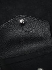 画像2: ANTIDOTE BUYERS CLUB   Card Case (Black Grain Leather) (2)