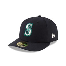 画像1: NEW ERA  LP 59FIFTY MLBオンフィールド シアトル・マリナーズ ゲーム (ネイビー) (1)