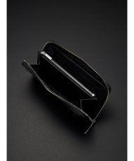 画像2: ANTIDOTE BUYERS CLUB   Round Zip Long Wallet (Black Grain Leather) (2)