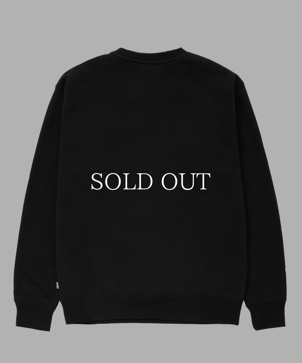 画像2: HUF  CHAMPIONS CREWNECK (BLACK) (2)