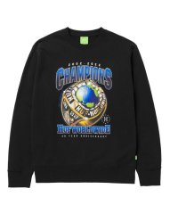 画像1: HUF  CHAMPIONS CREWNECK (BLACK) (1)