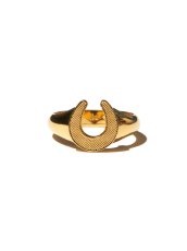 画像1: RADIALL  HORSESHOE - PINKY RING (18K Plated) (1)