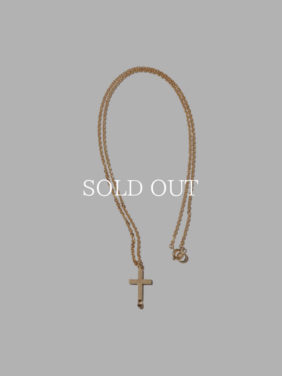 画像2: RADIALL  SPOON CROSS - NECKLACE (18K Plated) (2)